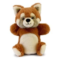 Marionnette Panda Roux - 24 cm
