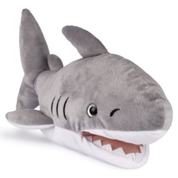Marionnette Requin Trésors Marins - 30 cm