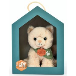 Peluche Chat Beige SPA