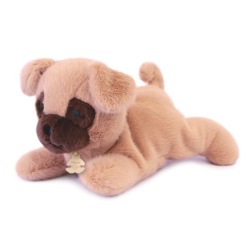 Peluche Chien Beige Les Ptits Relax - 22 cm
