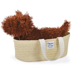 Peluche Chien Fox Marron Les Petits Nomades