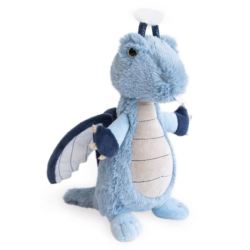 Peluche Dragon Bleu - 30 cm