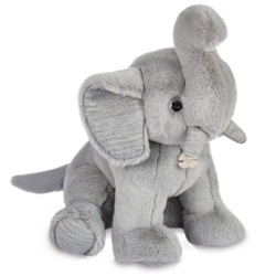 Peluche Eléphant Gris Perle Pretty Chic - 45 cm