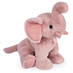 Peluche Eléphant Rose Poudre Pretty Chic - 45 cm