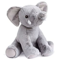Peluche Elephantdou Gris Boule de Tendresse - 48 cm