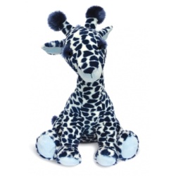 Peluche Girage Lisi Bleu Terre Sauvage - 50 cm