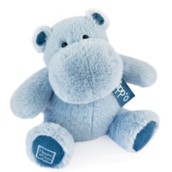Peluche Hippo Blue Jeans - 25 cm