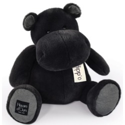 Peluche Hippo Gris Anthracite - 40 cm