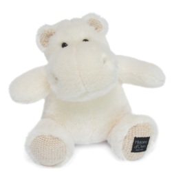 Peluche Hippo Hip Chic Ivoire - 25 cm