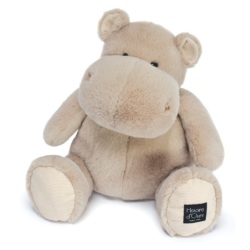 Peluche Hippo Hip Cool Beige Sable - 40 cm