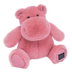 Peluche Hippo Hip Fun Lait Grenadine - 25 cm