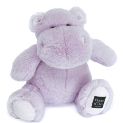 Peluche Hippo Hip Power Lilas - 25 cm