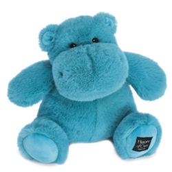 Peluche Hippo Hip United Vert Emeraude - 25 cm