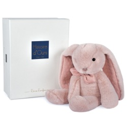 Peluche Lapin Rose Pretty Chic - 30 cm