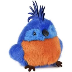 Peluche Oiseau Perroquet Bleu Royal Cui-Cui Paradis