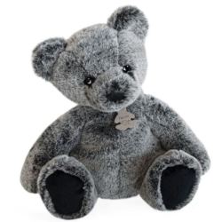 Peluche Ours Anthracite Sweety Mousse - 40 cm