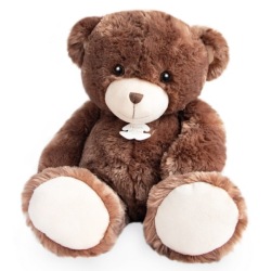 Peluche Ours Bellydou Marron 60 cm