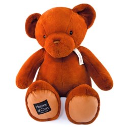 Peluche Ours Capuccino Le Nounours - 75 cm