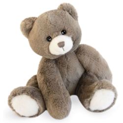 Peluche Ours Oscar Taupe - 25 cm