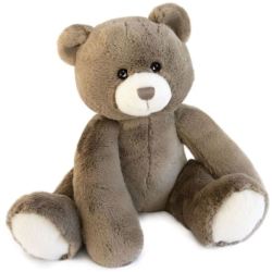 Peluche Ours Oscar Taupe - 33 cm