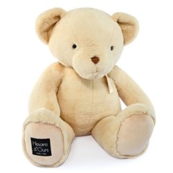 Peluche Ours Vanille Le Nounours - 75 cm