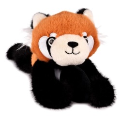 Peluche Panda Roux Podcoll Magnétique - 30 cm