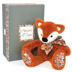 Peluche Renard Copains Câlins - 25 cm