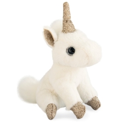 Porte Clés Licorne Or - 12 cm