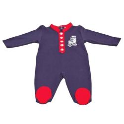 Pyjama Bleu Marine Officier - 12 mois