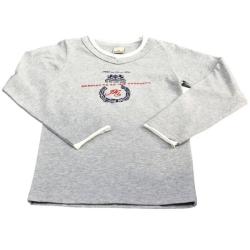 Tee-Shirt Manches Longues Basic Kid Gris Garçon - 6 ans