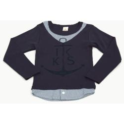 Tee-Shirt Manches Longues Cargo Kid Garçon - 4 ans