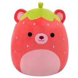 Peluche Ours Fraise Roméo Squishmallows - 40 cm