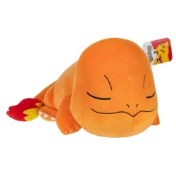 Peluche Salamèche Couchée - 45 cm