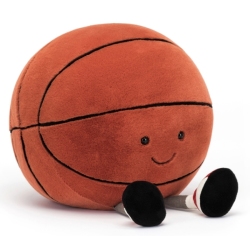 Peluche Ballon de Basket Amuseable Sport