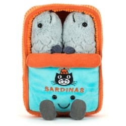 Peluche Boite de Sardine Amuseable