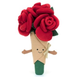 Peluche Bouquet Rose Rouge Amuseable
