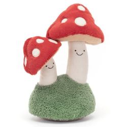 Peluche Champignon Vénéneux Amuseable