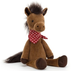 Peluche Cheval Orson - 35 cm