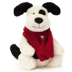 Peluche Chien avec écharpe Bashful Medium