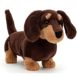 Peluche Chien Teckel Otto