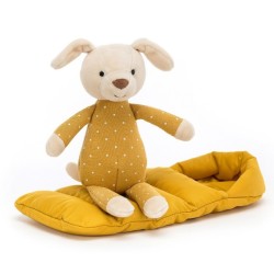 Peluche Chiot et Sac de Couchage