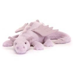Peluche Dragon Lavender - 50 cm