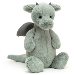 Peluche Dragon Vert Bashful - 51 cm