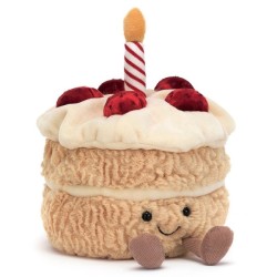 Peluche Gateau Anniversaire Amuseable