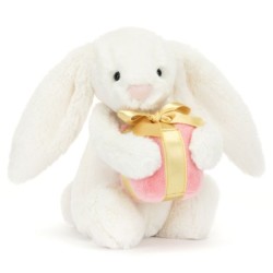 Peluche Lapin Bashful avec Cadeau