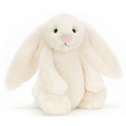 Peluche Lapin Bashful Crème - 31cm