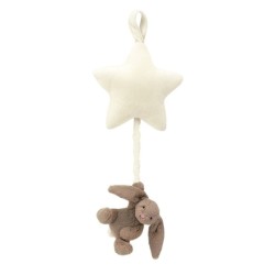 Peluche Musicale Lapin Bashful Beige Etoile