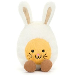 Peluche Oeuf Lapin de Pâques Amuseable