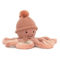 Peluche Poulpe Odell Cozi - 23 cm