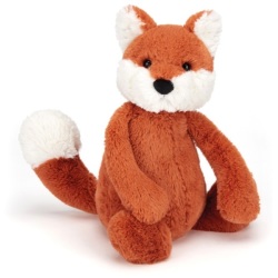 Peluche Renard Bashful Cub - 18 cm